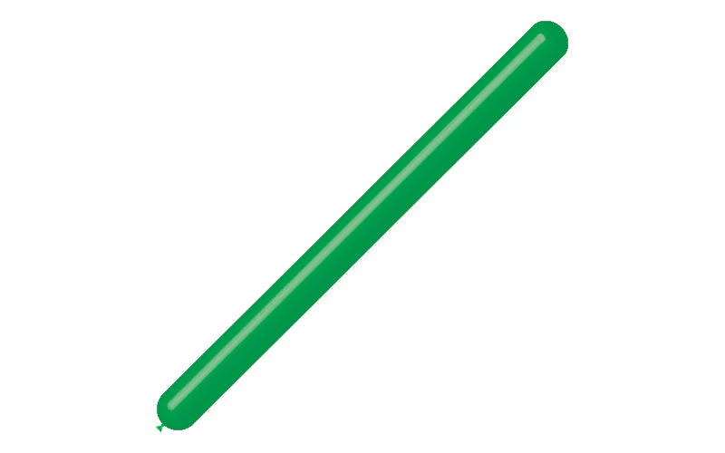 360BN Balloonia Brand Professional Line Twisting/Modelling Latex Balloons Standard Green (100 Per Bag) - Image 3