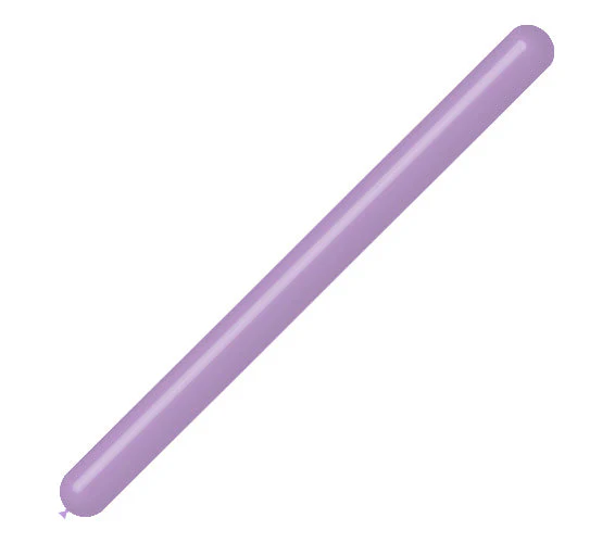 360BN Balloonia Brand Professional Line Twisting/Modelling Latex Balloons Standard Lavender (100 Per Bag)