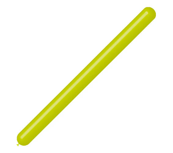 360BN Balloonia Brand Professional Line Twisting/Modelling Latex Balloons Standard Lime Green (100 Per Bag)