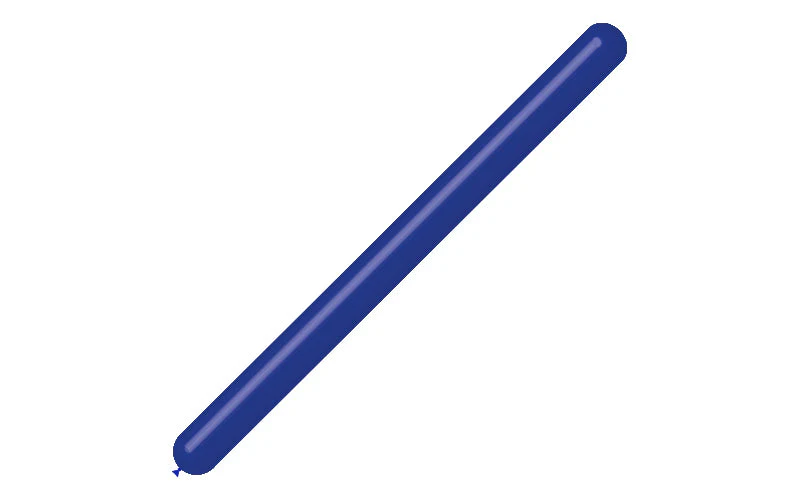 360BN Balloonia Brand Professional Line Twisting/Modelling Latex Balloons Standard Navy Blue (100 Per Bag) - Image 3