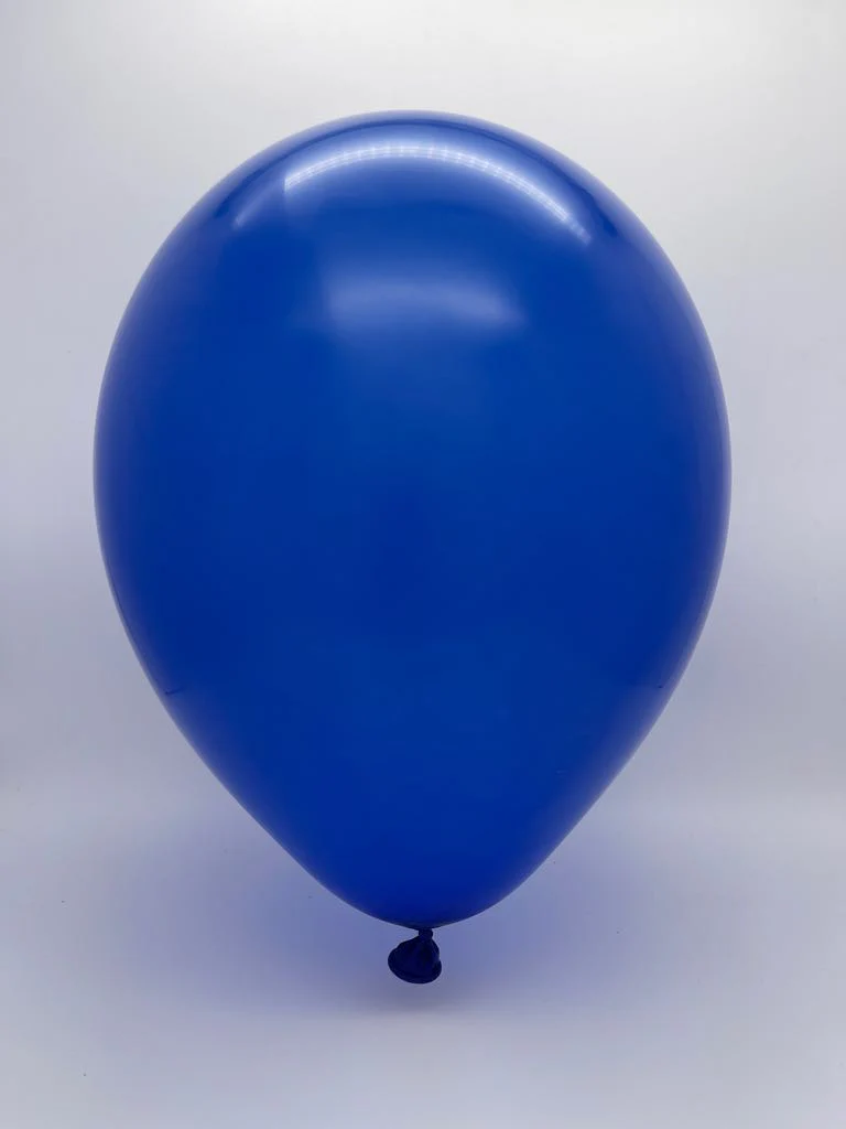 360D Pastel Navy Blue Decomex Twisting Modelling Latex Balloons (50 Per Bag) - Image 2