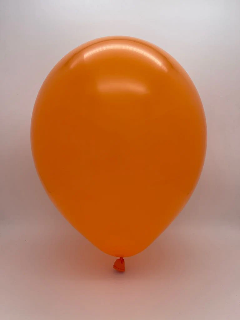360D Standard Orange Decomex Twisting Modelling Latex Balloons (50 Per Bag) - Image 2