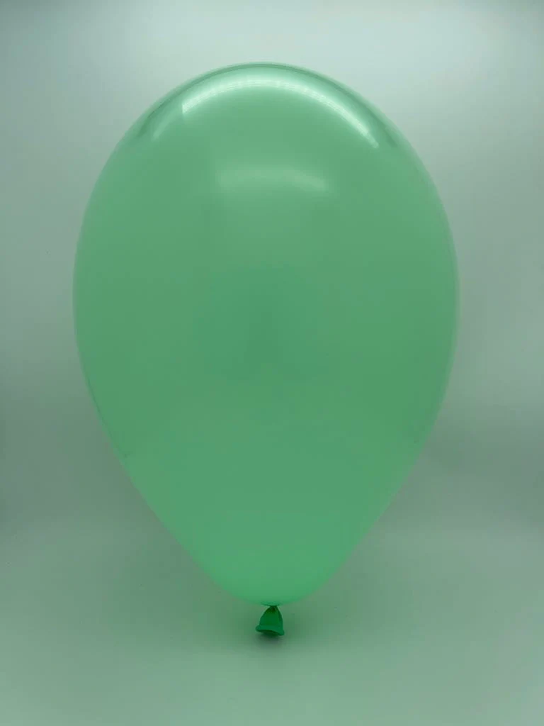 360G Gemar Latex Balloons (Bag of 50) Modelling/Twisting Mint Green - Image 2