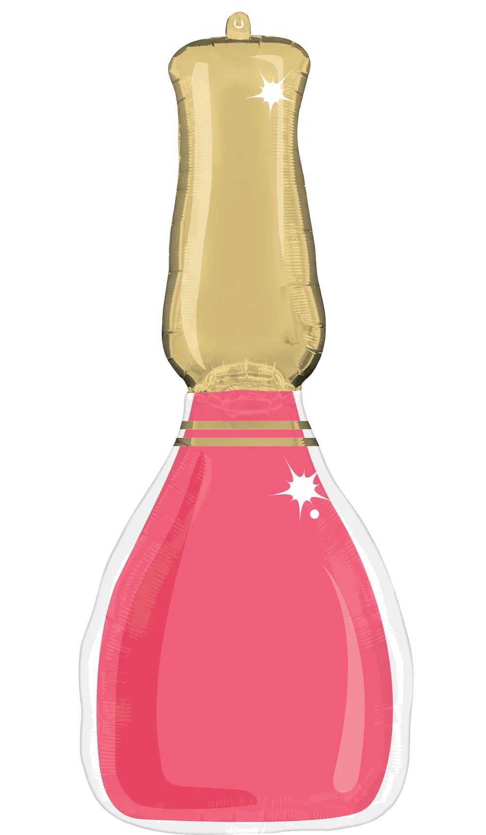 37" Jumbo Spa Party Nail Polish Bottle Foil Balloon