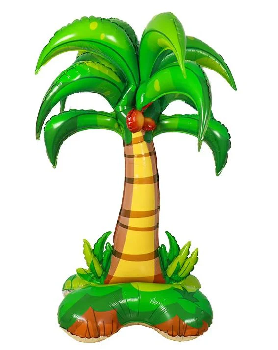 37" Standing Palm Tree Foil/Mylar Balloon