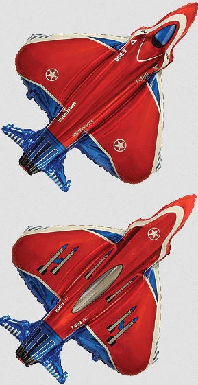38" Super Fighter Jet Plane Balloon