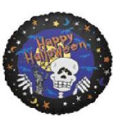 4.5" Airfill Only (Sticks Sold Separately) Halloween Skeleton Balloon