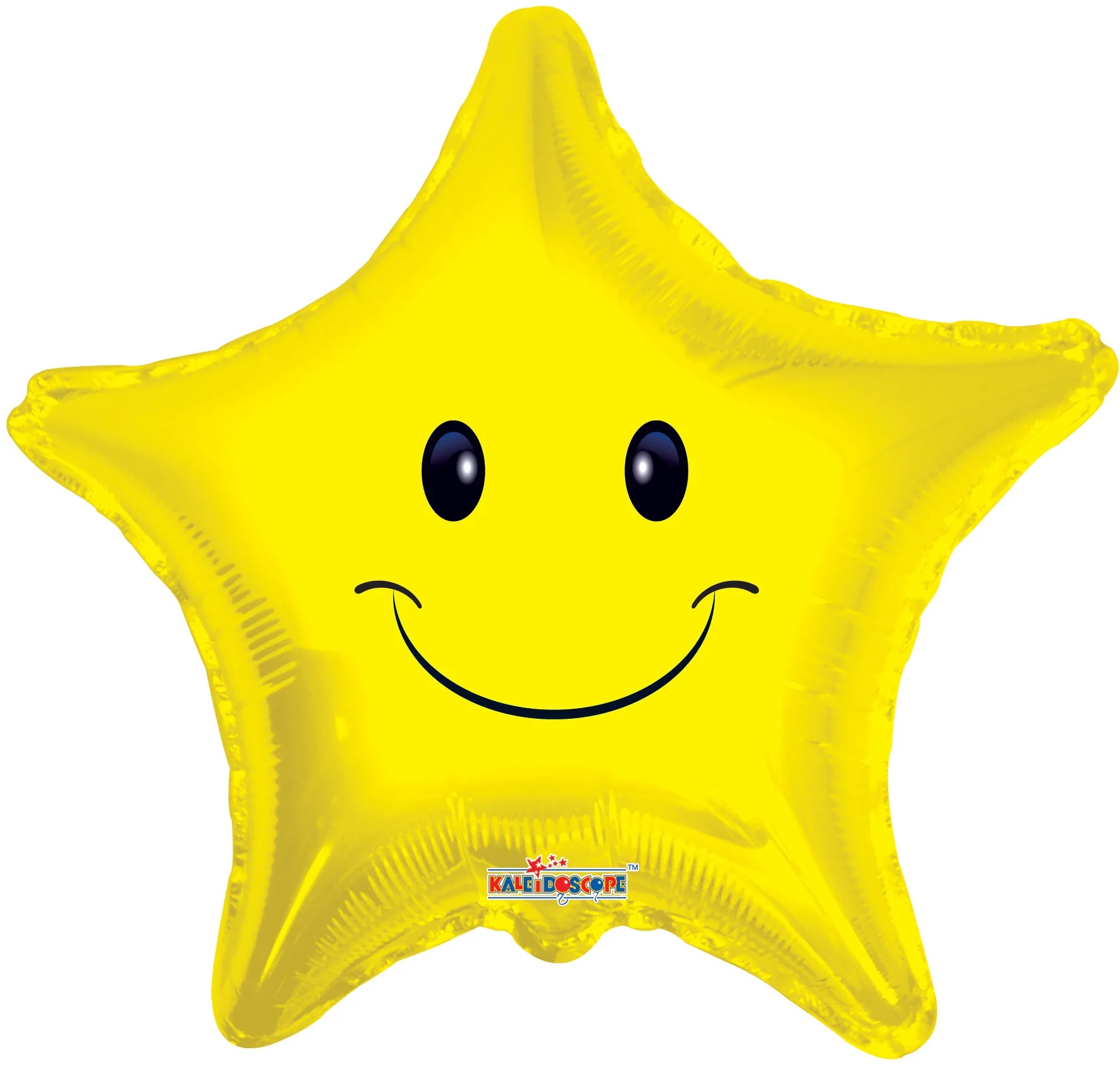 4" Airfill Only (Sticks Sold Separately) Smiley Face Star Balloon