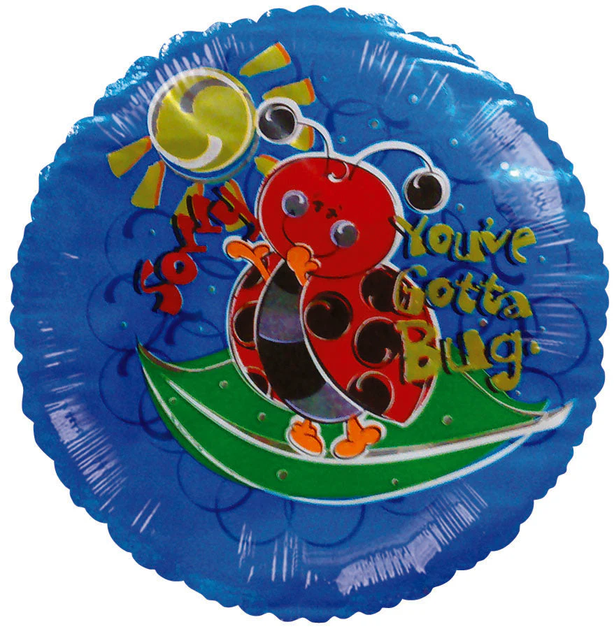4" Airfill Only (Sticks Sold Separately) You've Got a Bug Balloon