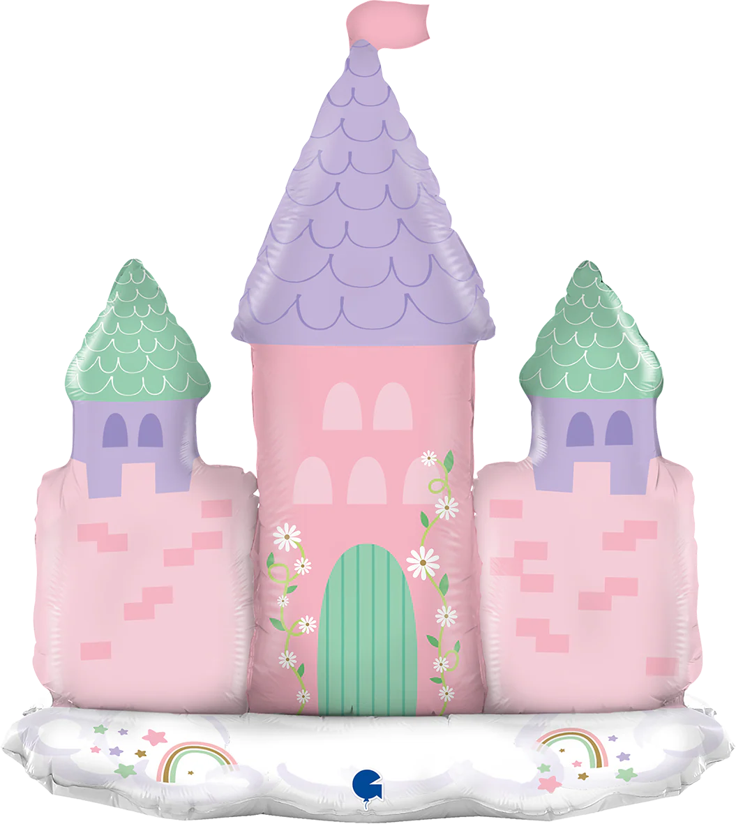 30" The Standups - Magical Castle Foil Balloon