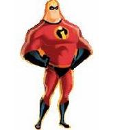 41" Incredibles Mylar Foil Balloon