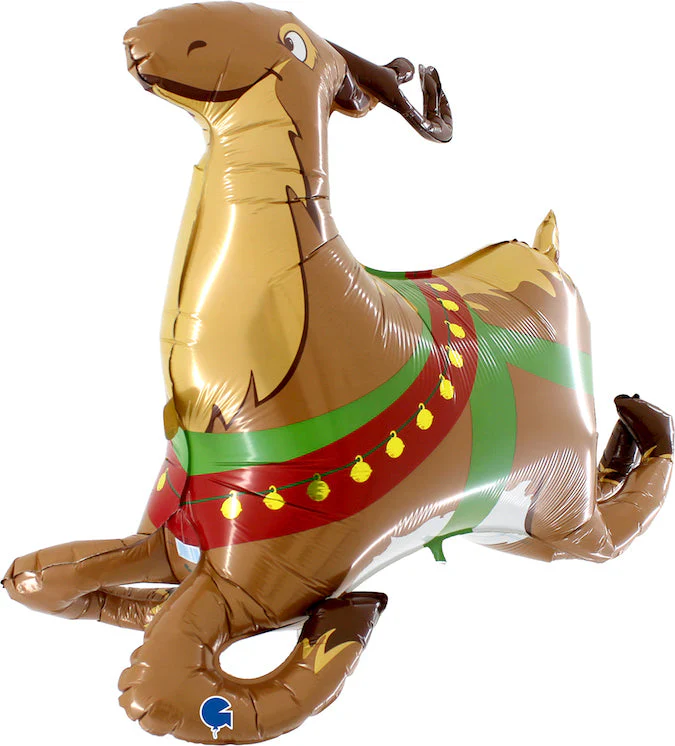43" Linky Reindeer 3D Foil Balloon