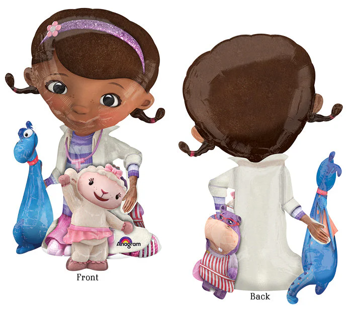 46" Airwalker Doc McStuffins Balloon Packaged