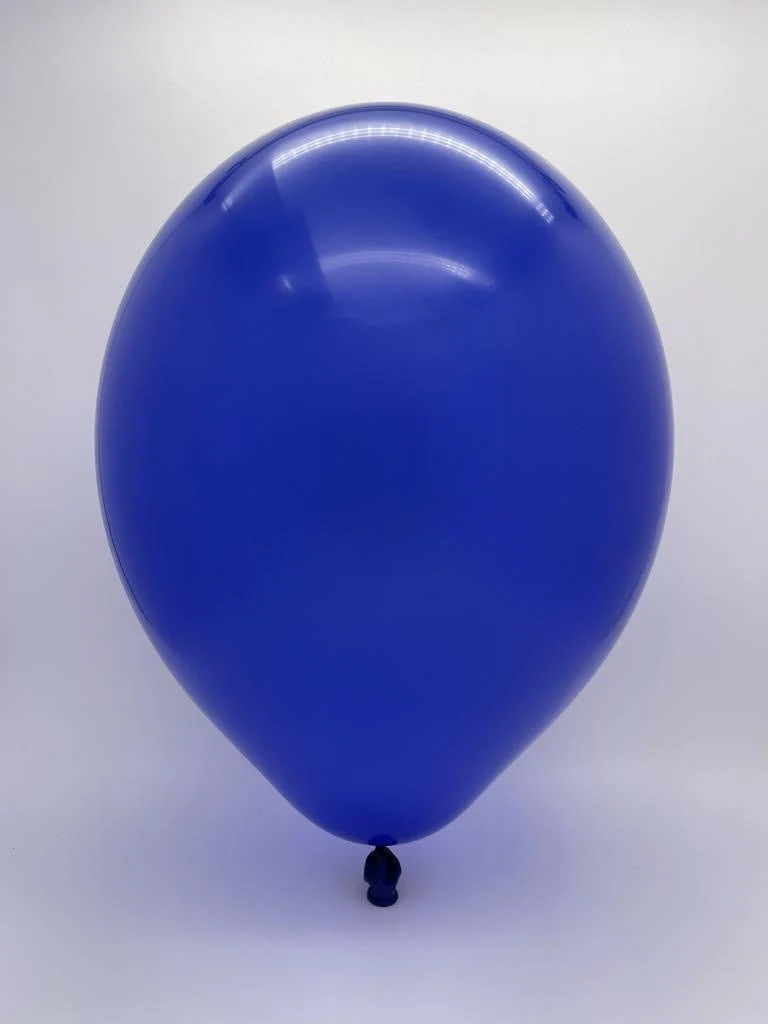 5" Cattex Premium Navy Blue Latex Balloons (100 Per Bag) - Image 2