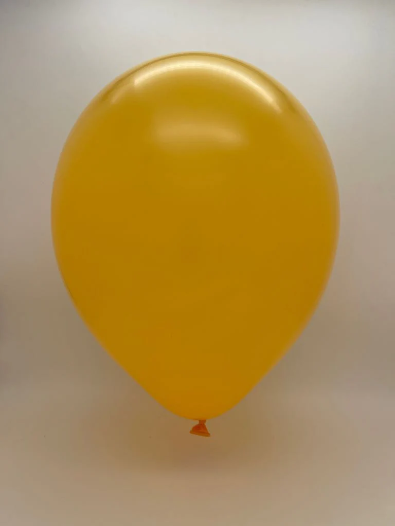 5" Deco Amber Decomex Latex Balloons (100 Per Bag) - Image 2