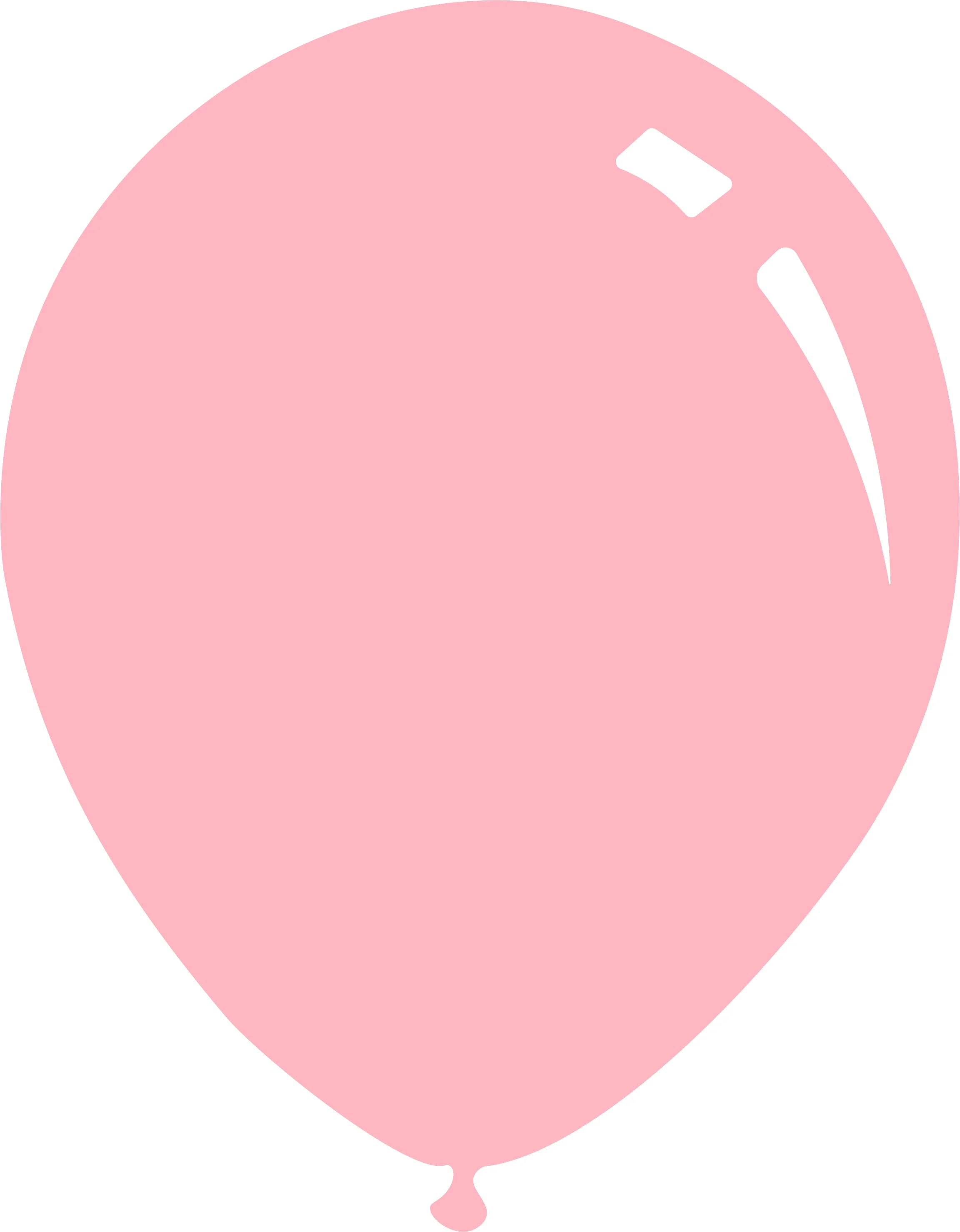 5" Deco Light Pink Decomex Latex Balloons (100 Per Bag)