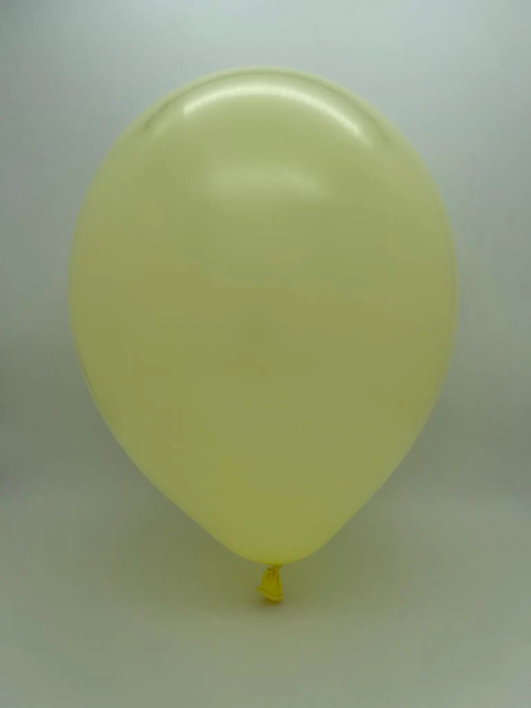 5" Deco Yellowish Decomex Latex Balloons (100 Per Bag) - Image 2