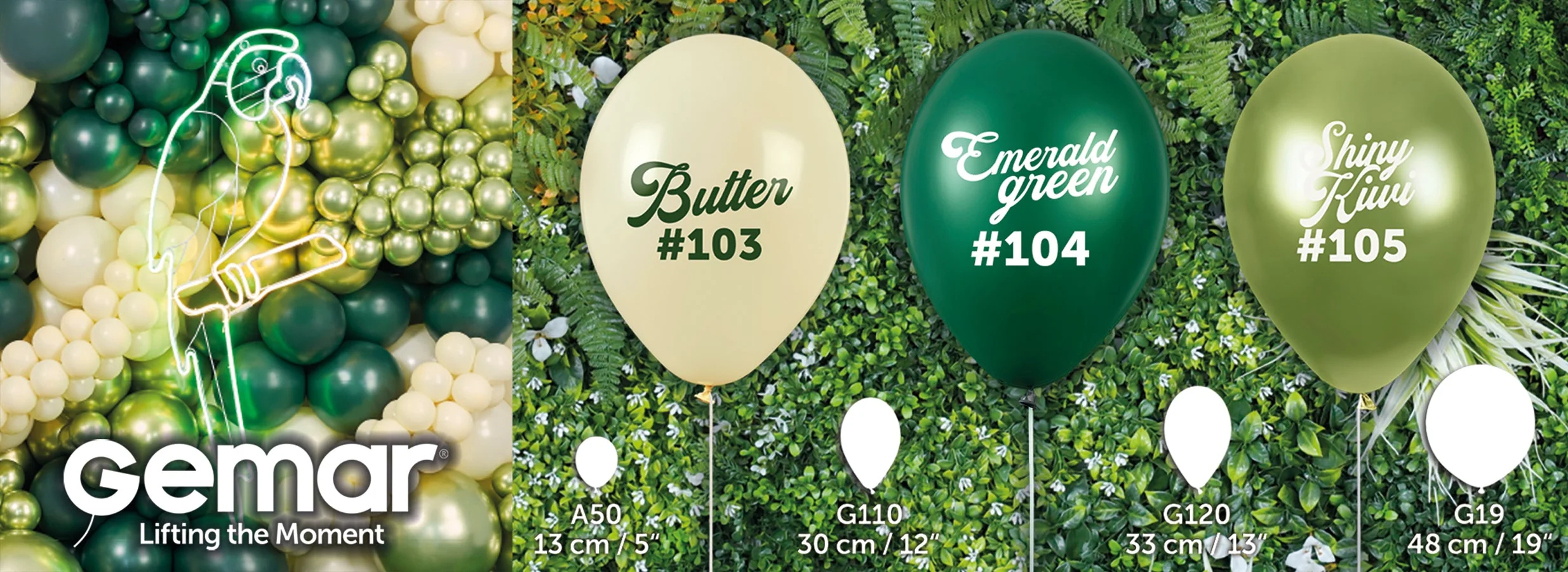 5" Gemar Latex Balloons (Bag of 100) Standard Butter - Image 3