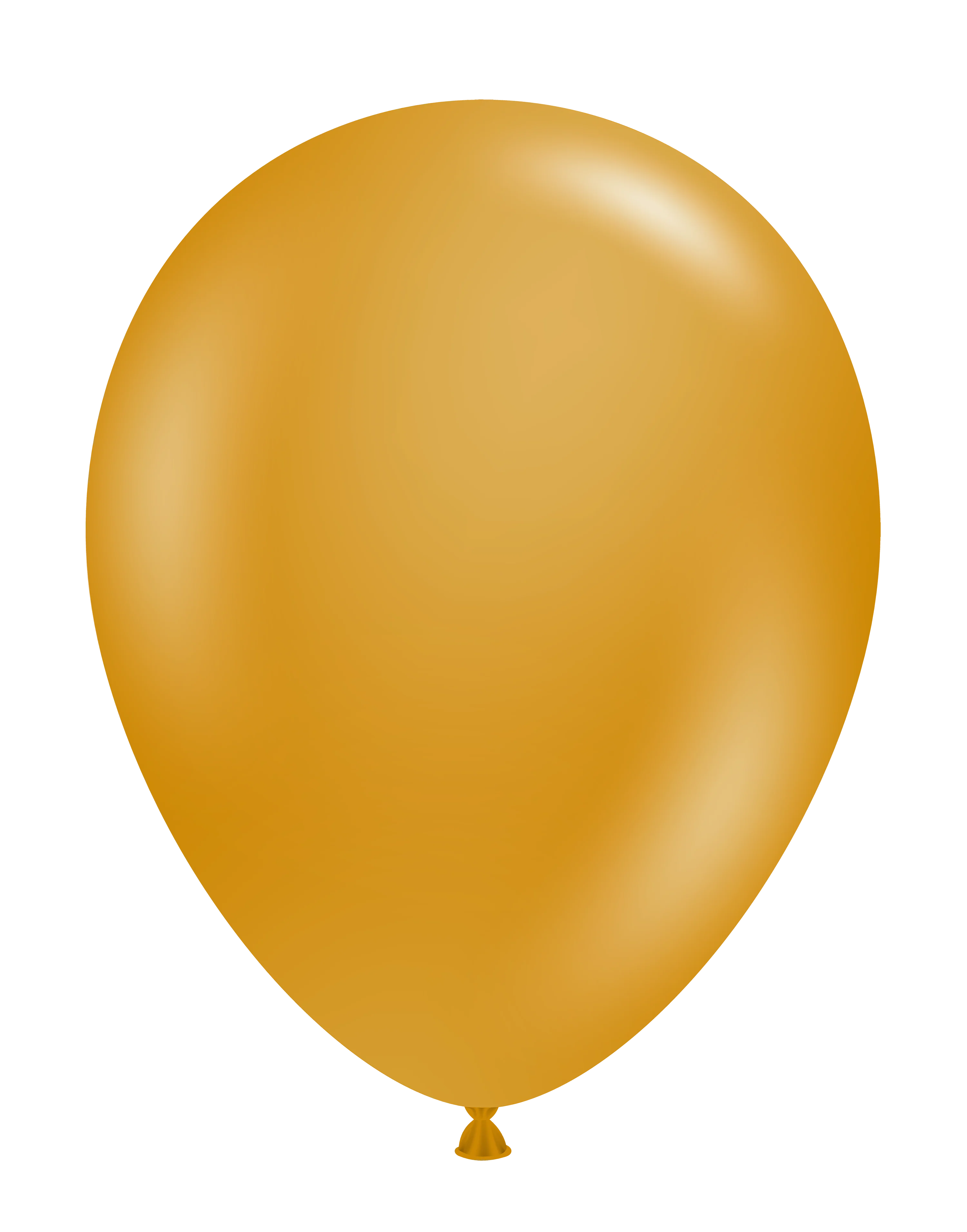 5" Gold Tuftex Pearl/Metallic Latex Balloons (50 Per Bag)