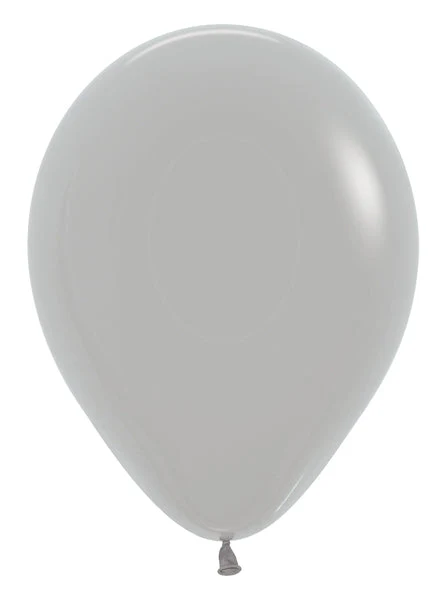5" Latex Balloons (100 Per Bag) Deluxe Gray Sempertex/Betallatex