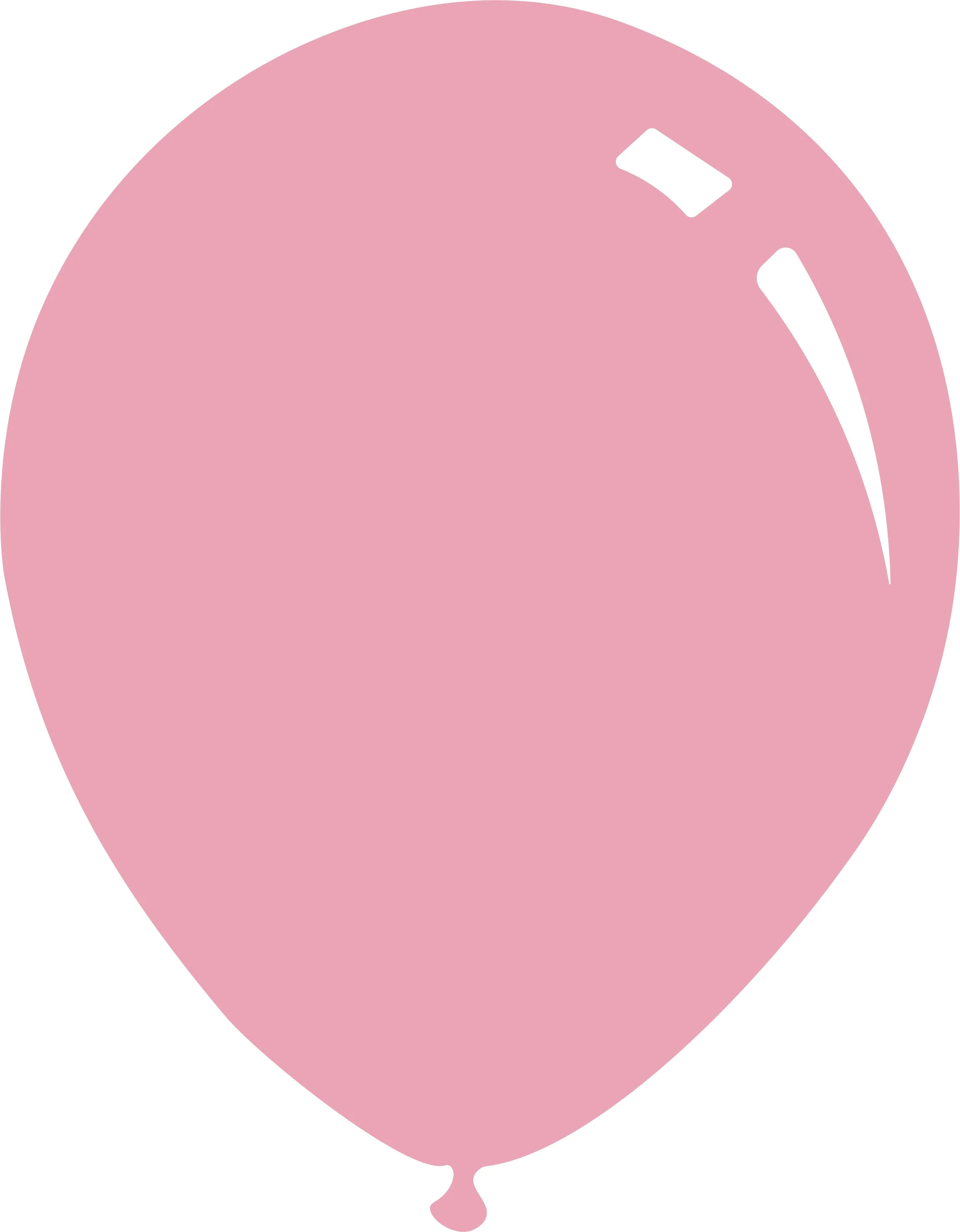 5" Metallic Light Pink Decomex Latex Balloons (100 Per Bag)