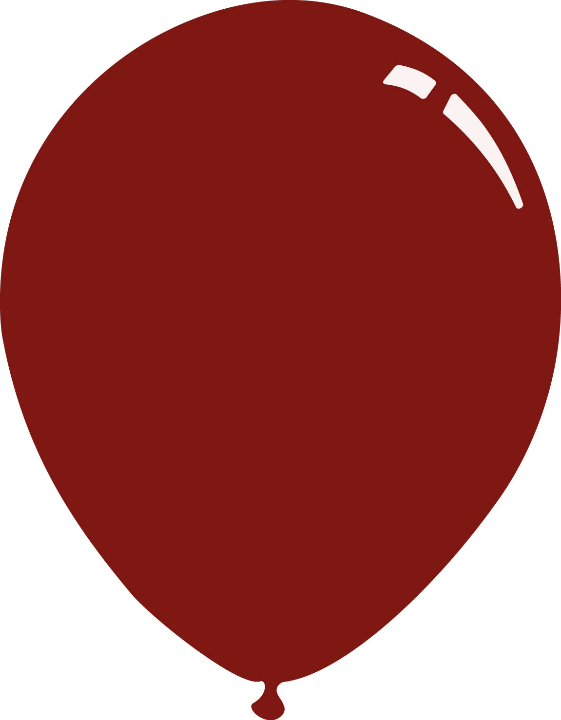 5" Standard Dynasty Red Decomex Latex Balloons (100 Per Bag)