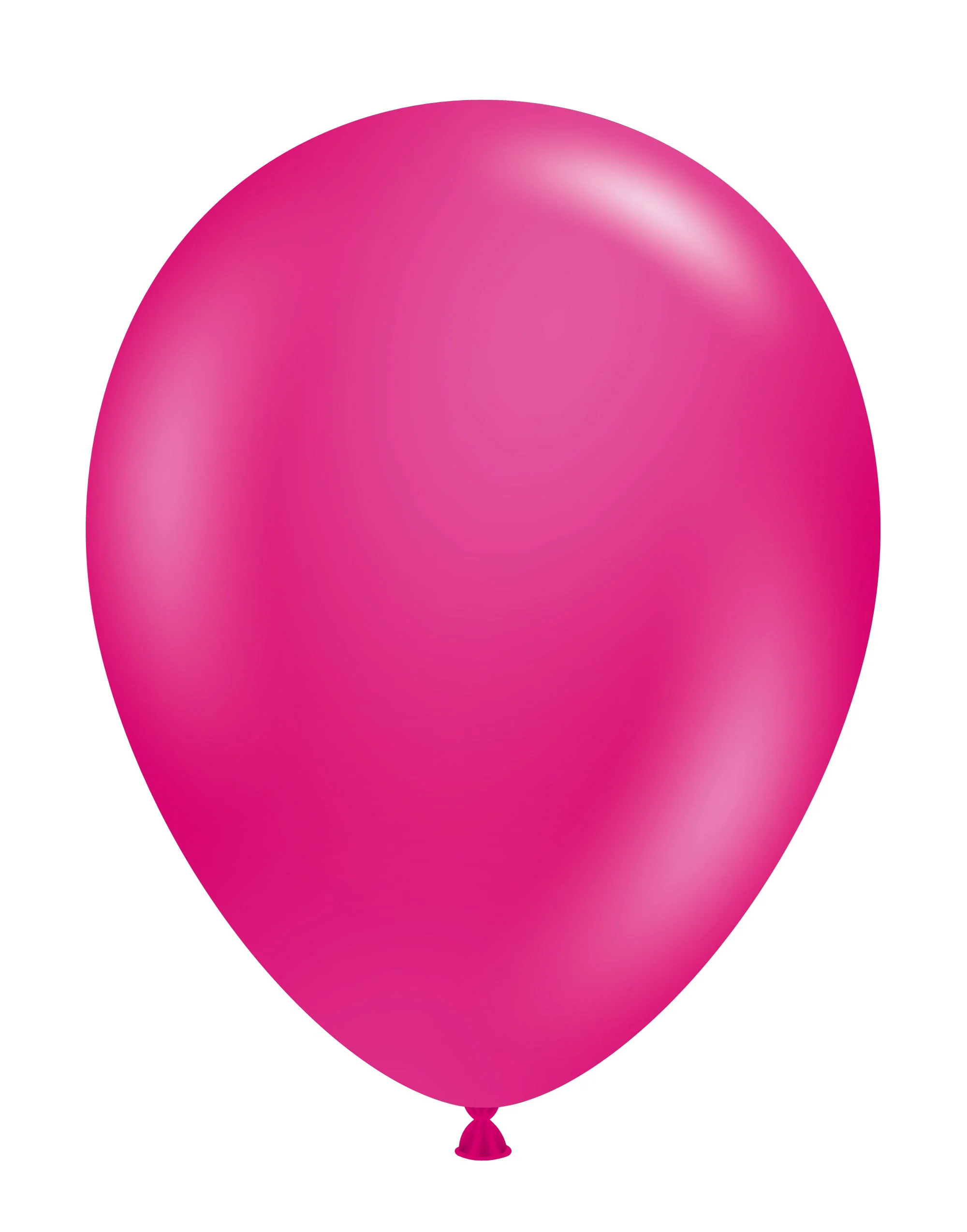 5 Inch Tuftex Latex Balloons (50 Per Bag) Crystal/Jewel Magenta