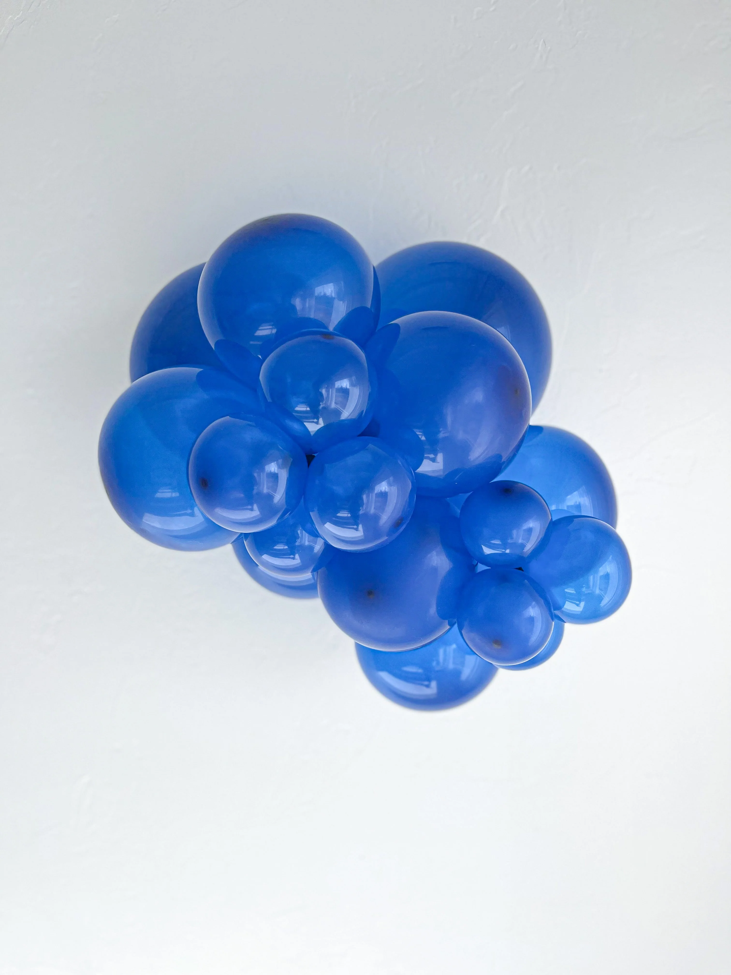 5 Inch Tuftex Latex Balloons (50 Per Bag) Crystal/Jewel Sapphire Blue - Image 3