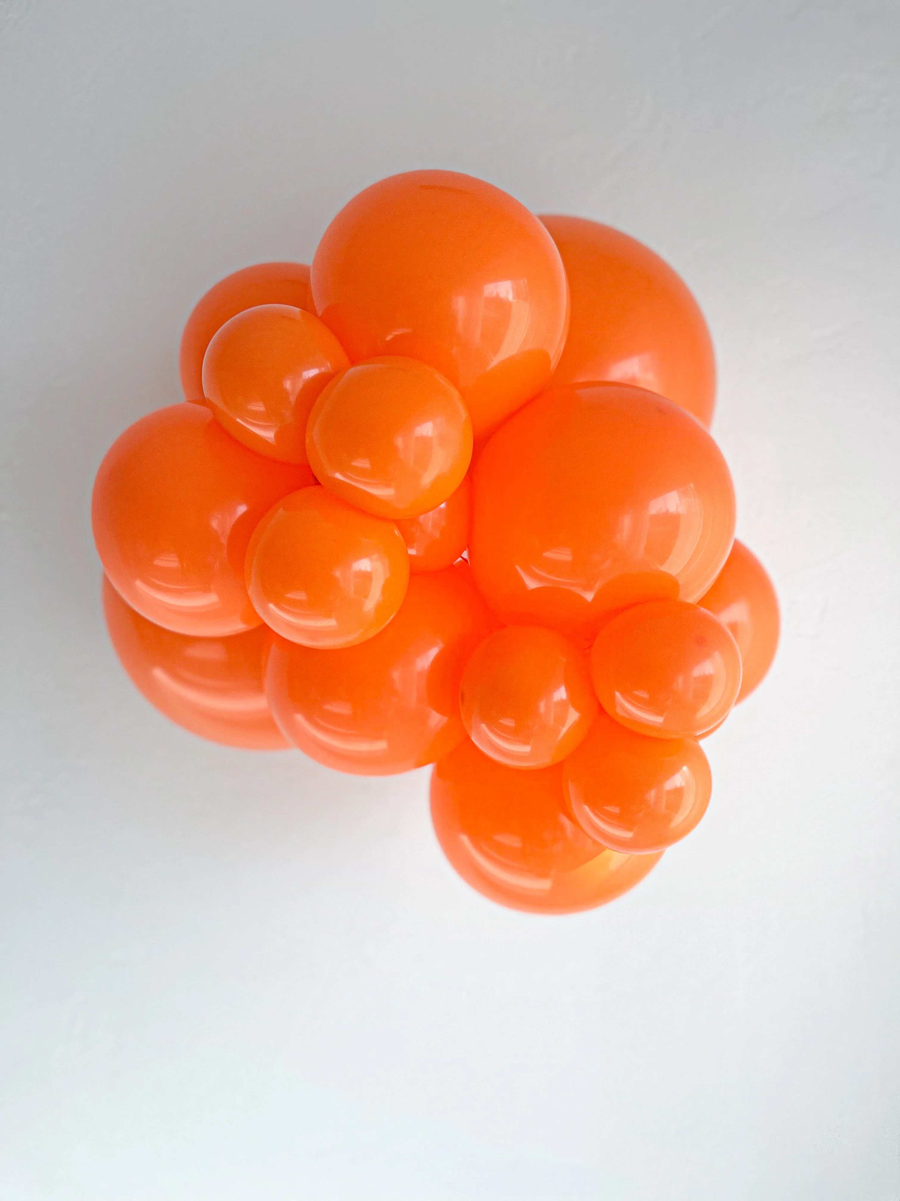 5 Inch Tuftex Latex Balloons (50 Per Bag) Standard Orange - Image 3