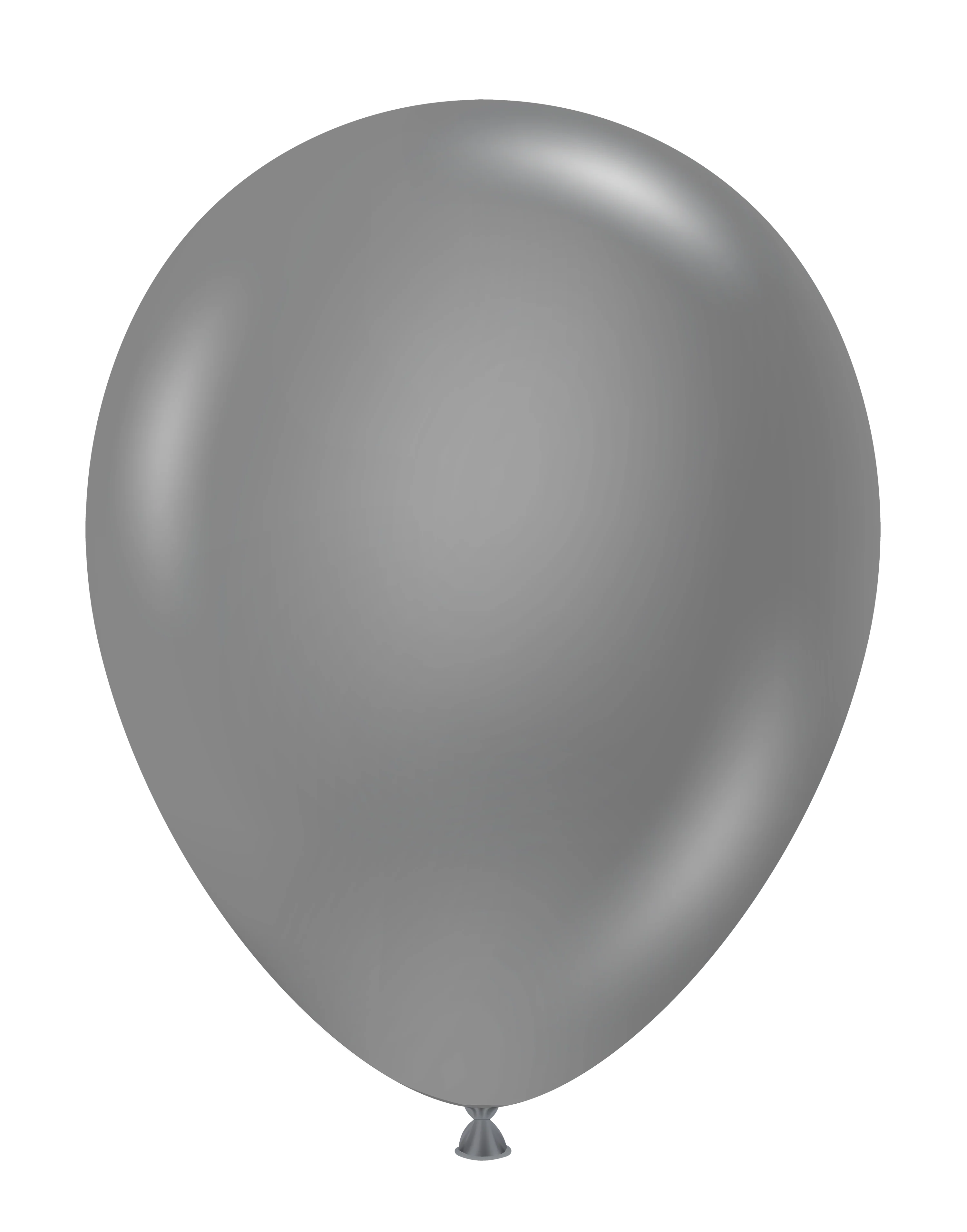5 Inch Tuftex Pearl/Metallic Latex Balloons (50 Per Bag) Silver
