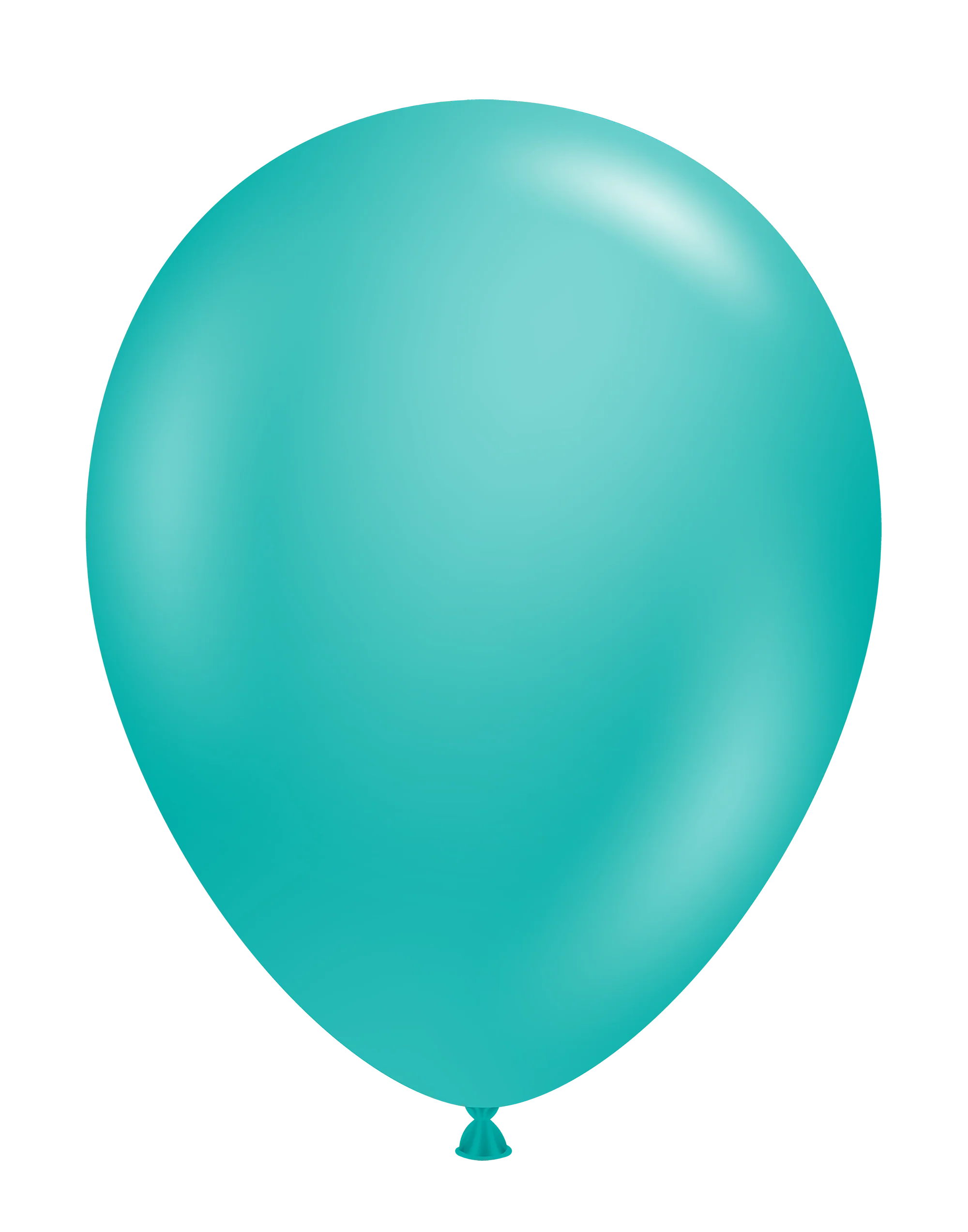 5 Inch Tuftex Latex Balloons Designer Balloons (50 Per Bag) Teal