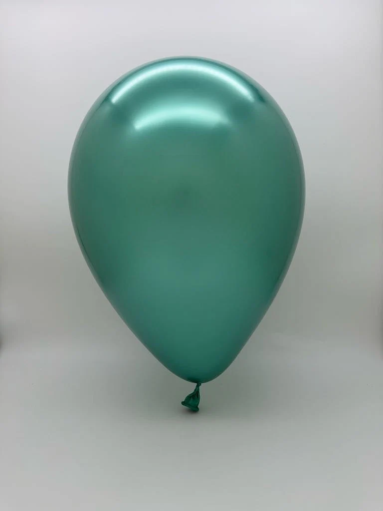 5'' Balloonia Latex Balloons Professional Line Brilliant Green (100 Per Bag) - Image 3