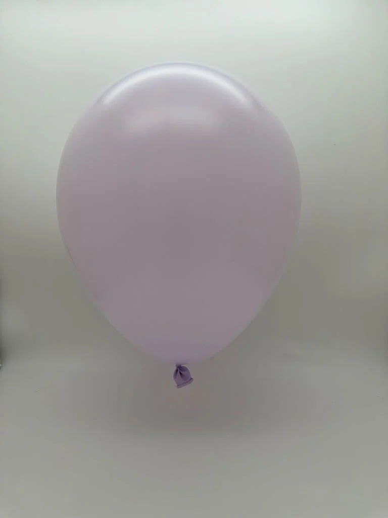 5'' Balloonia Latex Balloons Professional Line Matte Lavender (100 Per Bag) - Image 2