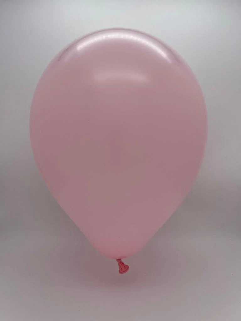 5" Kalisan Latex Balloons Pastel Matte Macaron Pink - XL SuperSize Bag Count (1000 Per Bag) - Image 2