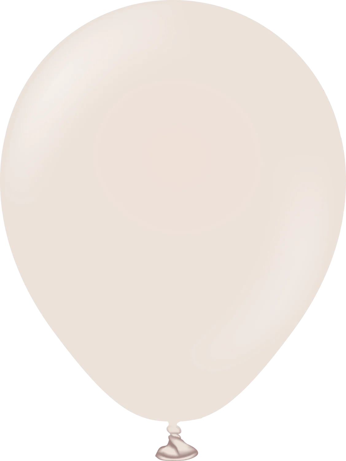 5" Kalisan Latex Balloons Retro White Sand - XL SuperSize Bag Count (1000 Per Bag)
