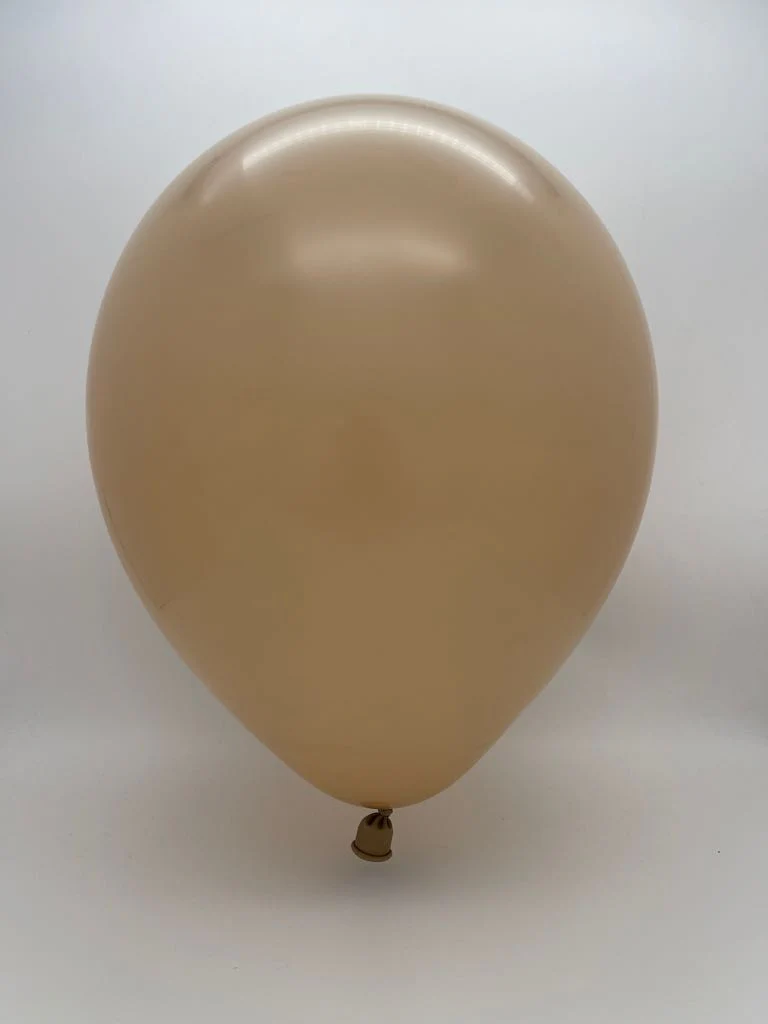 5" Kalisan Latex Balloons Standard Hazelnut - XL SuperSize Bag Count (1000 Per Bag) - Image 2