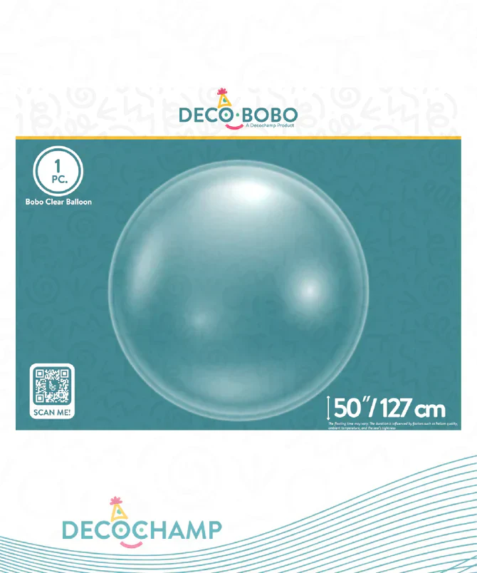 50" Decochamp Deco Bobo Balloon (Bubble)