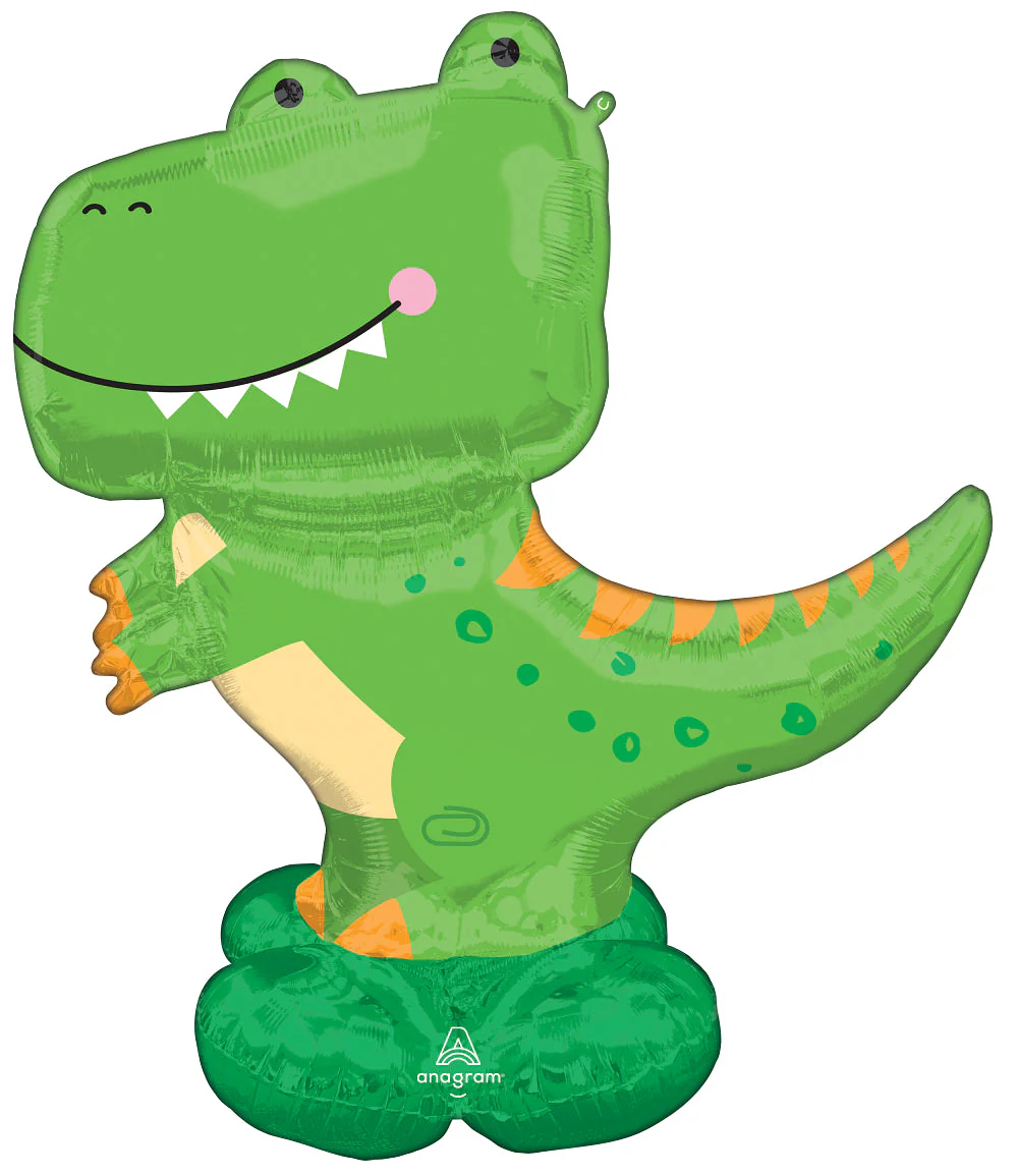 54" Airloonz Consumer Inflatable T-Rex Foil Balloon