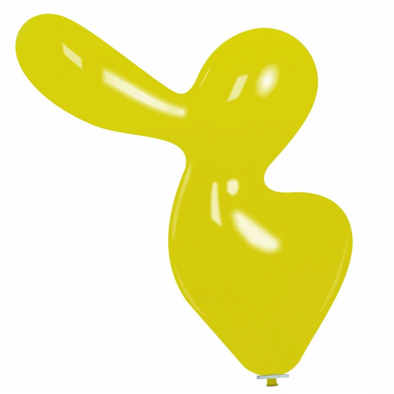 56" Duck Cattex Brand Standard Yellow Latex Balloons