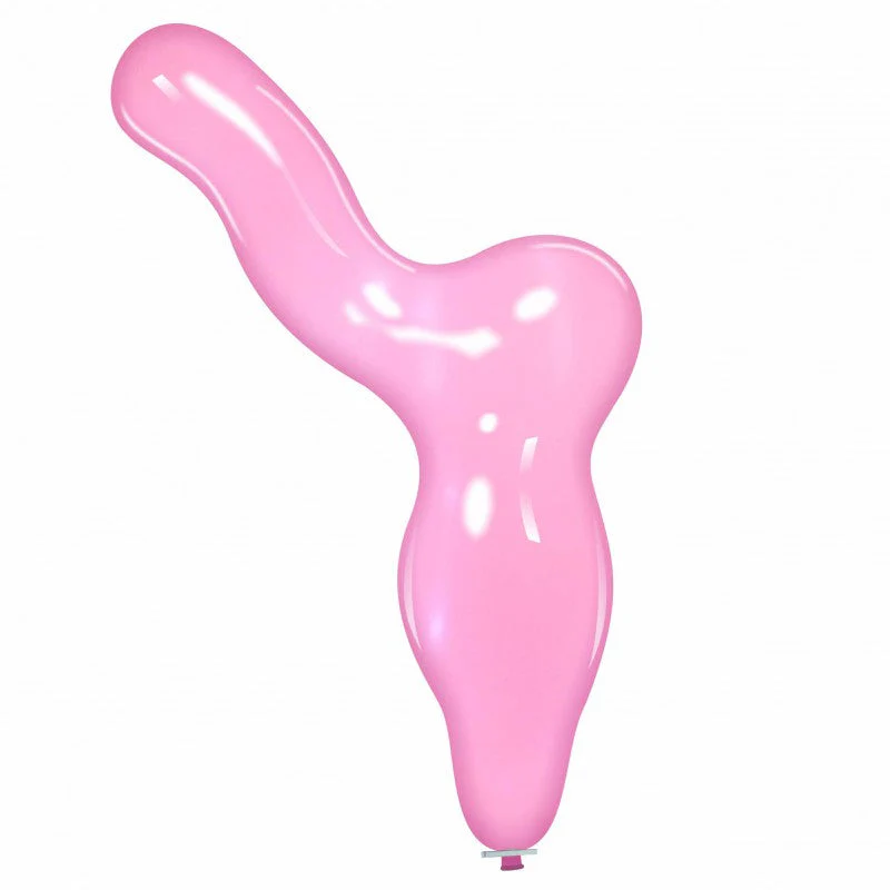 59" Elephant Cattex Brand Crystal Fuchsia Latex Balloons