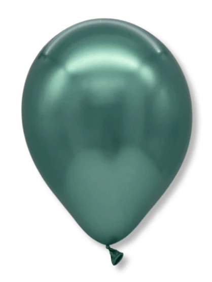 5" Decomex Luster Latex Balloons (50 Per Bag) Green