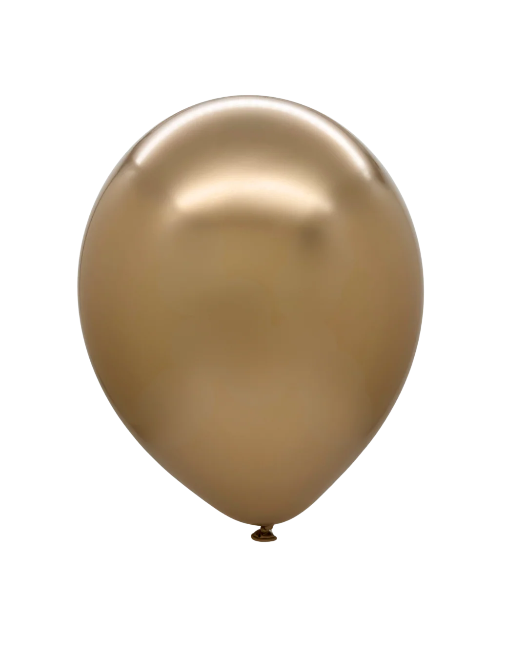 5" Decomex Luster Latex Balloons (50 Per Bag) Golden - Image 3