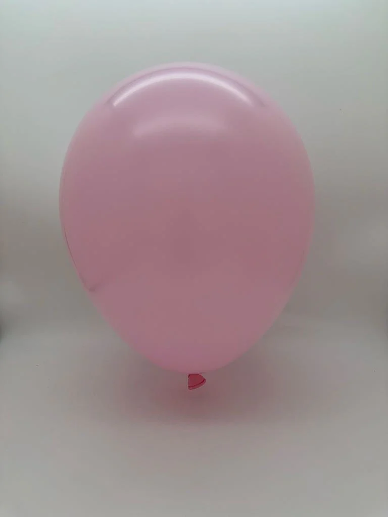 6'' Balloonia Brand Professional Line Latex Balloons Decolink Standard Baby Pink (100 Per Bag) - Image 2