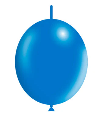 6'' Balloonia Brand Professional Line Latex Balloons Decolink Standard Blue (100 Per Bag)
