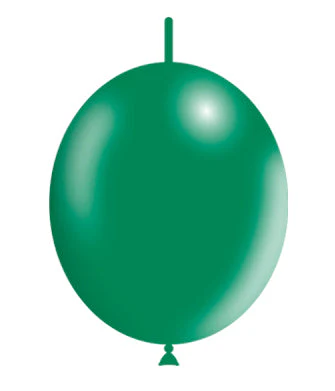 6'' Balloonia Brand Professional Line Latex Balloons Decolink Standard Forest Green (100 Per Bag)