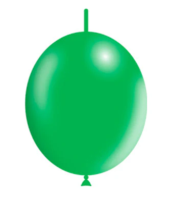 6'' Balloonia Brand Professional Line Latex Balloons Decolink Standard Green (100 Per Bag)