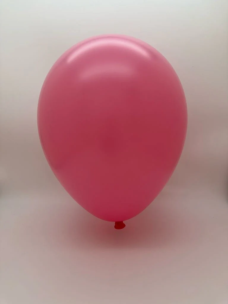 6'' Balloonia Brand Professional Line Latex Balloons Decolink Standard Pink (100 Per Bag) - Image 2
