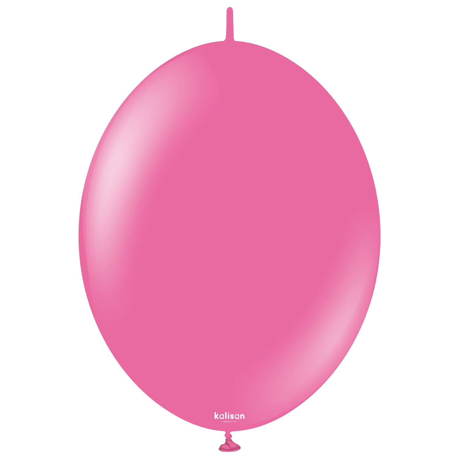 6" Kalisan Brand Linking Latex Balloons K-Link Standard Fuchsia (50 Per Bag)