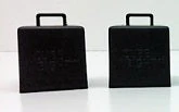 65 gram Cube Balloon Weight: Black