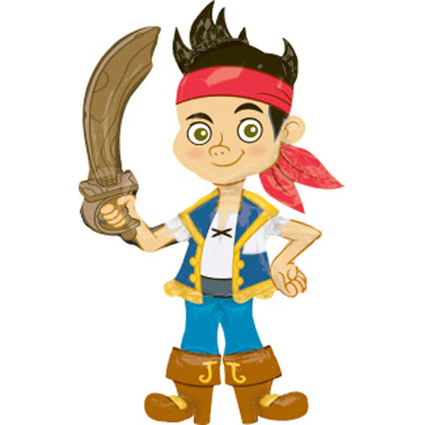 75" Jake The Pirate Airwalker Balloon
